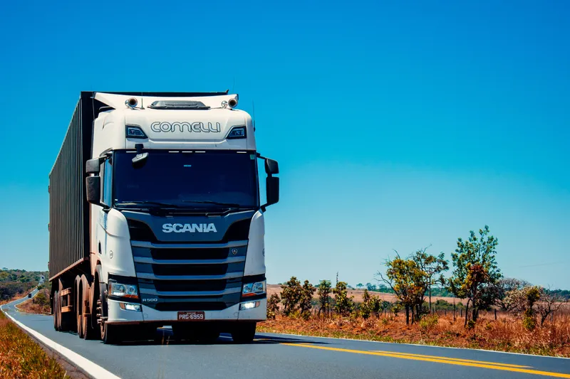 Modern delivery fleet